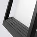 Classic Minimalist Cube Waterproof Fence Outdoor Post Light