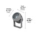 Outdoor Water Wave Projector Light 3D Ripple Effect