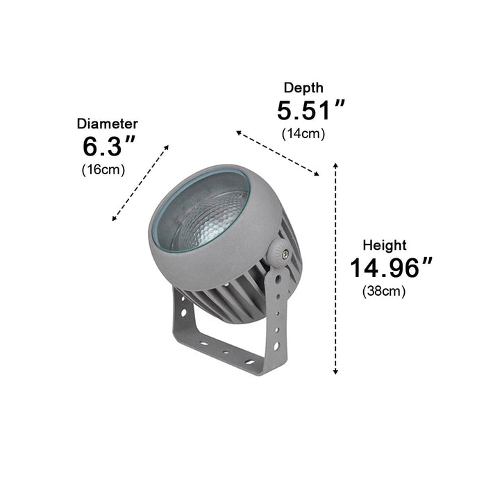Outdoor Water Wave Projector Light 3D Ripple Effect