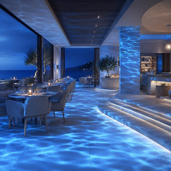 Outdoor Water Wave Projector Light 3D Ripple Effect