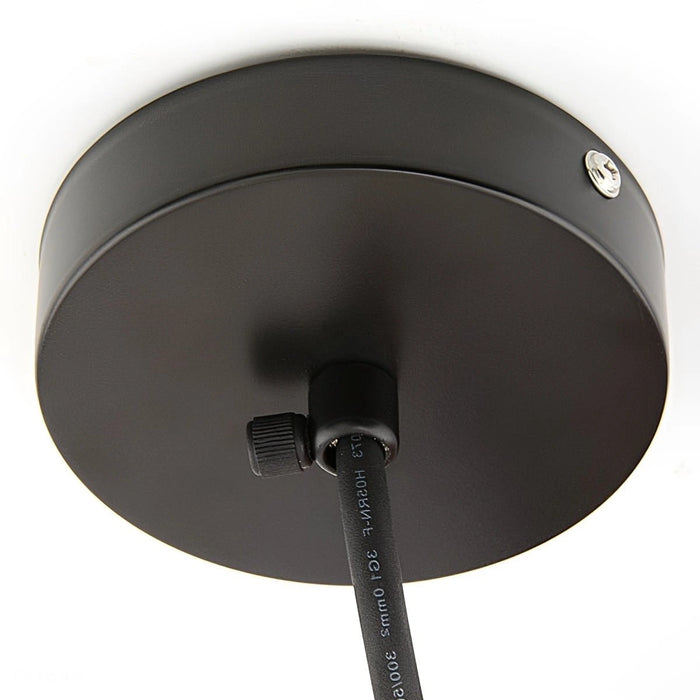 Waterproof Coastal Globe Woven Rope LED Outdoor Pendant Light
