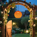 Waterproof Coastal Globe Woven Rope LED Outdoor Pendant Light