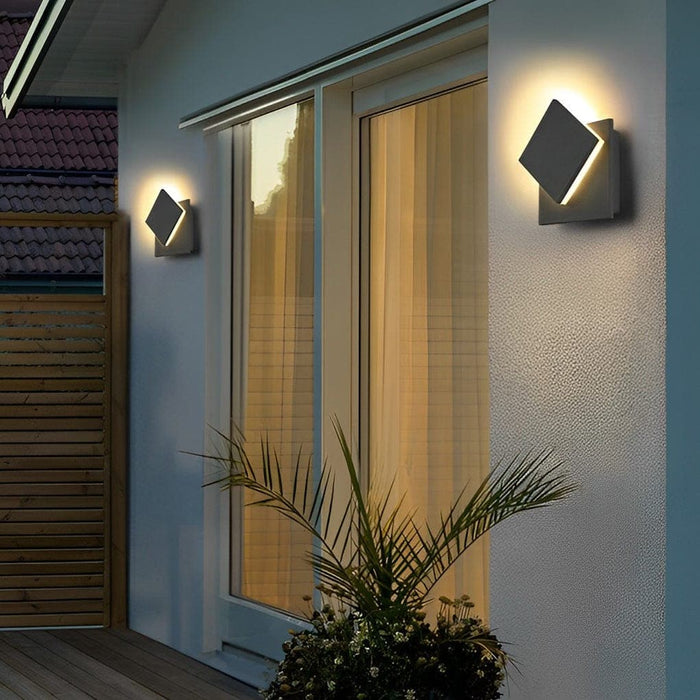 Adjustable Outdoor Wall Light with Creative Lampshade, Die-Cast Aluminum, Waterproof for Garden, Balcony, Corridor, and Doorway Decor-ErisView-6