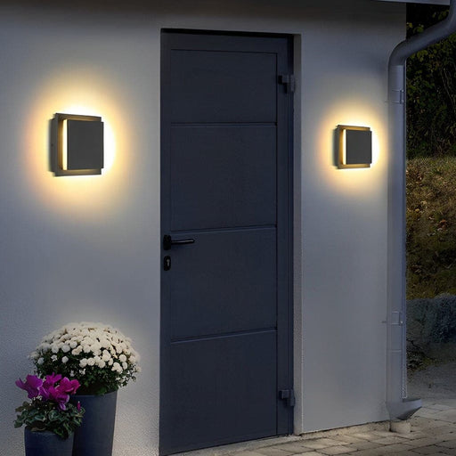 Adjustable Outdoor Wall Light with Creative Lampshade, Die-Cast Aluminum, Waterproof for Garden, Balcony, Corridor, and Doorway Decor-ErisView-1