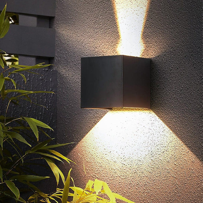Adjustable Up and Down Outdoor Wall Lamp with High Color Rendering LED, Rain and Dust Resistant, Ideal for Creating Unique Courtyard Atmospheres-ErisView-13