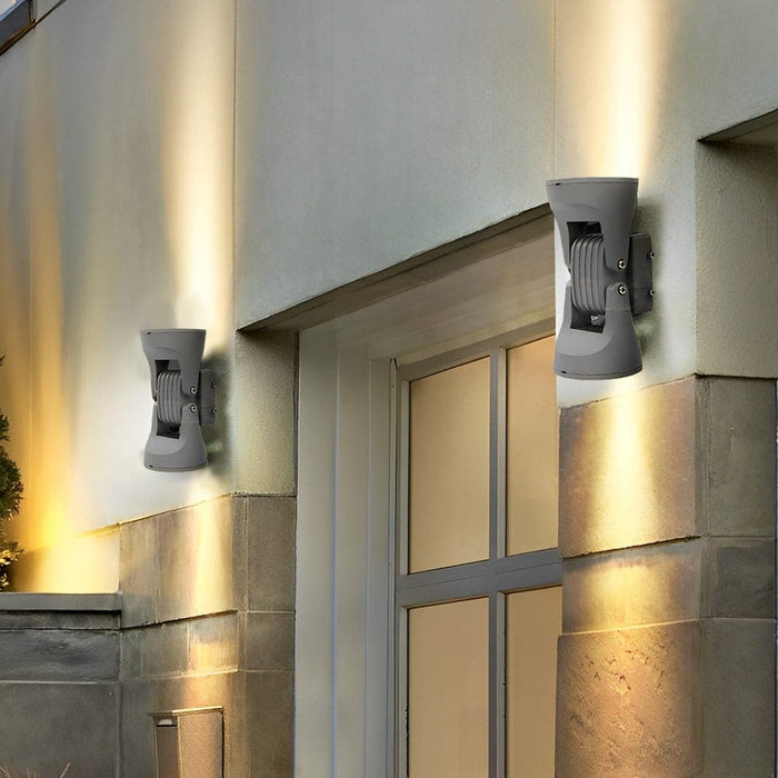Adjustable Waterproof Outdoor Wall Lamp with Die Cast Aluminum Body, Tempered Glass Shade, and Energy-Saving LED Chip for Long-Lasting Brightness-ErisView-12