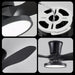 Beautiful Ceiling Fans with LED Light, Fancy Ceiling Fans with Remote Control for Kitchen Bedroom Dining Room Patio-6-ErisView