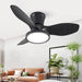 Beautiful Ceiling Fans with LED Light, Fancy Ceiling Fans with Remote Control for Kitchen Bedroom Dining Room Patio-1-ErisView