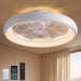 Bedroom Ceiling Fans with Lights, Low Profile Flush Mount Ceiling Fan with Remote, Modern Bedroom Ceiling Fans, Living Room Fan, Kitchen Fans with Lights-1-ErisView