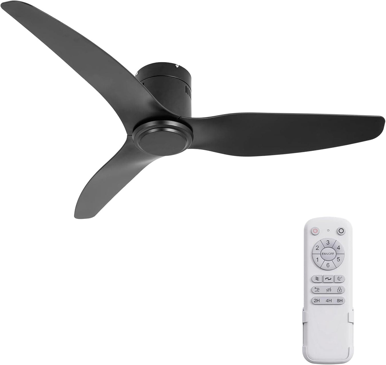 Flush Mount Ceiling Fan NO Light