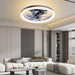 Black Ceiling Fan with Lights, Flush Mount Remote Control Fan, Smart Low Profile Ceiling Fan for Bedroom Kids Room Living Room-7-ErisView
