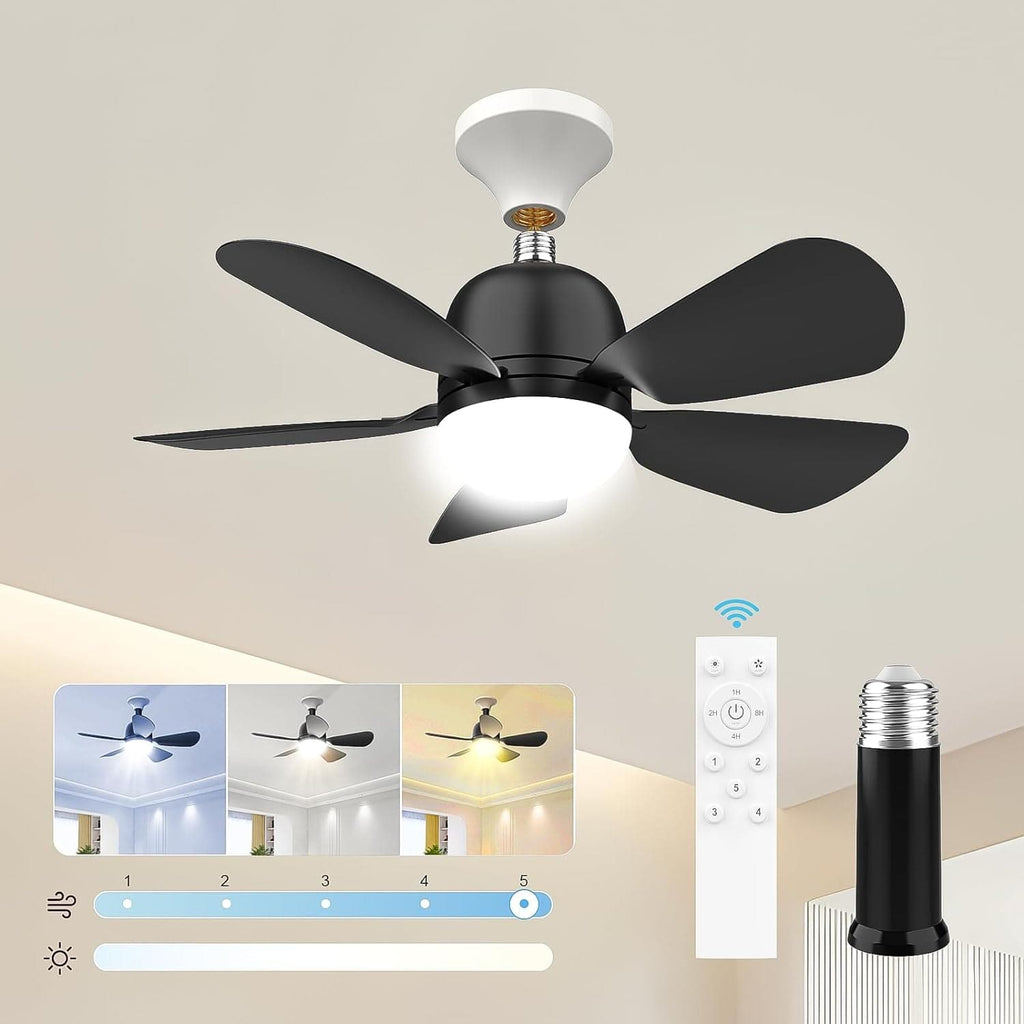 Small Plug In Ceiling Fan Socket Fan Light Amazon: , Small Ceiling