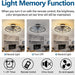 Caged Ceiling Fan with Light Remote Control, Farmhouse Industrial Retro Ceiling Fan with Light for Kitchen Bedroom Living Room-2-ErisView
