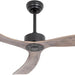 Ceiling Fan NO Light, Farmhouse Reversible Wood Fans,3 Blade Ceiling Fan, Vaulted Ceiling Fan-1-ErisView