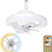 Ceiling Fan with LED Light and Remote, Dimmable Oscillating Ceiling Fan for Kitchen Bedroom Home, Office Ceiling Fan, Bathroom Ceiling Fan with Light-1-ErisView