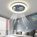 Ceiling Fans with Lights for Children's Room Kids Room Boys Room Girls Room Bedroom-2-ErisView
