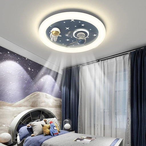 Ceiling Fans with Lights for Children's Room Kids Room Boys Room Girls Room Bedroom-1-ErisView