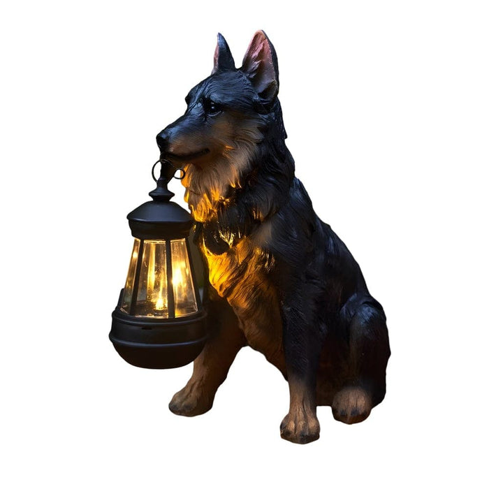 Charming Solar-Powered Resin Dog Lanterns for Patio, Garden, or Porch, Detachable, Safe LED Lights, Durable Outdoor Decor, 6 Varieties Available-ErisView-13