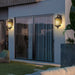 Classic Retro Outdoor Wall Sconce, Stainless Steel, Waterproof, Dustproof, Ideal for Porch, Corridor, Hall, Bar, and Doorway Lighting-ErisView-2