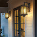 Classic Retro Outdoor Wall Sconce, Stainless Steel, Waterproof, Dustproof, Ideal for Porch, Corridor, Hall, Bar, and Doorway Lighting-ErisView-4