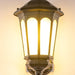 Classic Retro Style Outdoor Wall Light, Warm, Romantic Lighting & Home Decoration for Indoor/Outdoor Use with Non-Dazzling PC Shade-ErisView-7