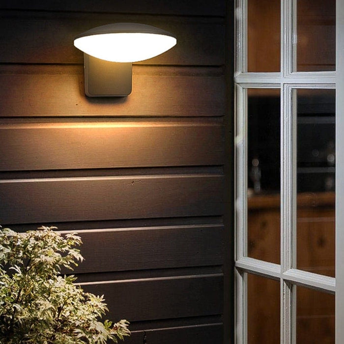 Classic Three-Dimensional Circular Solar Outdoor Wall Light for Patios, Corridors, Doorways, and Driveways, Gentle Lighting for a Warm Atmosphere-ErisView-10