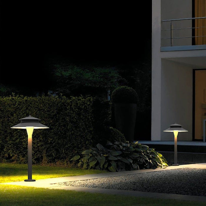 Contemporary Minimalist Pathway Light, Waterproof Landscape Lighting for Walkways, Driveways, Patios, and Gardens, Warm LED Outdoor Decor-ErisView-4