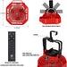 Cordless Ceiling Fan with Remote, Energy Efficient Ceiling Fans, Dimmable LED Ceiling Fan-7-ErisView
