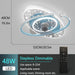 Cute Remote Control Ceiling Fan and Light, Dimmable LED Ceiling Lights Fan for Boys Bedroom Kids Room-2-ErisView