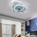 Cute Remote Control Ceiling Fan and Light, Dimmable LED Ceiling Lights Fan for Boys Bedroom Kids Room-5-ErisView