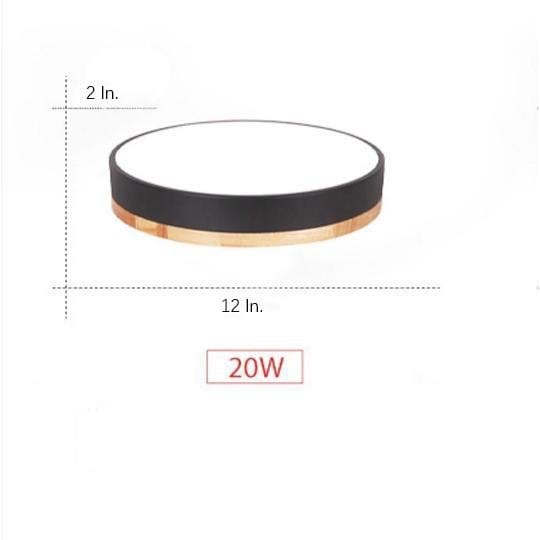 12 Circular LED Modern Ceiling Lights Flush Mount Lighting Ceiling Lamp