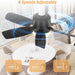 Dimmable Ceiling Fan with Lights and Remote Control, Screw In Socket Fan for Bedroom Living Room Kitchen-4-ErisView