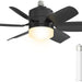 Dimmable Ceiling Fan with Lights and Remote Control, Screw In Socket Fan for Bedroom Living Room Kitchen-1-ErisView
