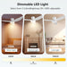 Dimmable Quiet Remote Control Ceiling Fan and Light APP, Black Ceiling Fan for Bedroom Living Room Kitchen Dining Room-10-ErisView