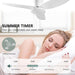 Dimmable Quiet Remote Control Ceiling Fan and Light APP, Black Ceiling Fan for Bedroom Living Room Kitchen Dining Room-11-ErisView