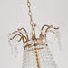 Dimmable Empire Chandelier, Luxury Hanging Ceiling Chandelier, Modern Crystal Chandelier Light for Dining Room Living Room Bedroom-Crystal Details-ErisView