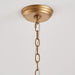 Dimmable Empire Chandelier, Luxury Hanging Ceiling Chandelier, Modern Crystal Chandelier Light for Dining Room Living Room Bedroom-with Chain and Canopy-ErisView