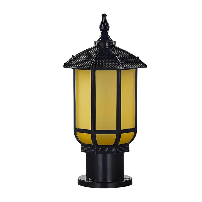 Durable Aluminum Outdoor LED Post Lamp with Adjustable Light Colors for Landscape Lighting in Villas, Parks, Patios, and Fences-ErisView-6