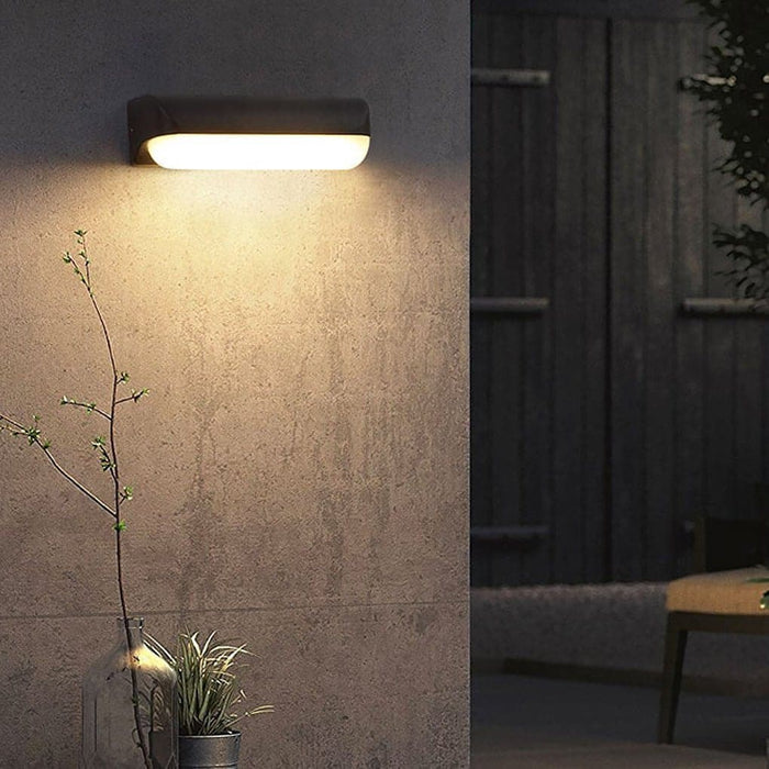 Durable Aluminum Outdoor Wall Light with Frosted Paint, Waterproof for Porch, Bedroom, Corridor, Living Room, Stair, and Balcony-ErisView-15