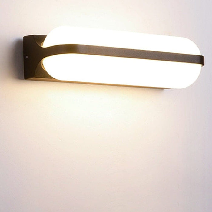 Durable Aluminum Outdoor Wall Light with Frosted Paint, Waterproof for Porch, Bedroom, Corridor, Living Room, Stair, and Balcony-ErisView-11