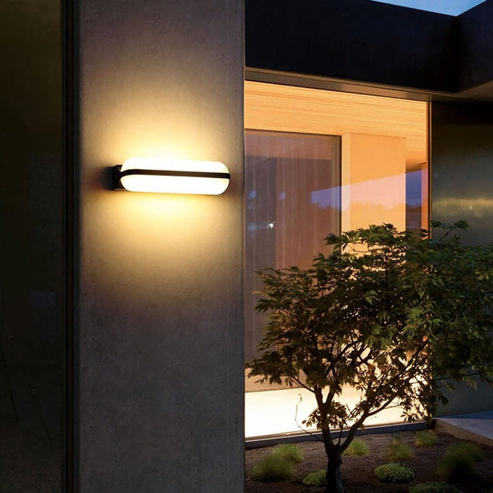 Durable Aluminum Outdoor Wall Light with Frosted Paint, Waterproof for Porch, Bedroom, Corridor, Living Room, Stair, and Balcony-ErisView-7