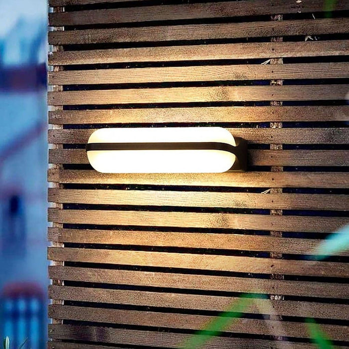 Durable Aluminum Outdoor Wall Light with Frosted Paint, Waterproof for Porch, Bedroom, Corridor, Living Room, Stair, and Balcony-ErisView-9