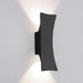 Durable Aluminum Outdoor Wall Light with Unique Arc Shape, Up and Down Lighting, Rust-Resistant, Elegant Design for Home Decor and Comfort-ErisView-6