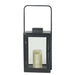 Durable Galvanized Steel Outdoor Lantern with Warm LED Candlestick Light, Rust-Proof Snap Door, Portable Ergonomic Handle, and 8-10 Hour Battery Life-ErisView-9