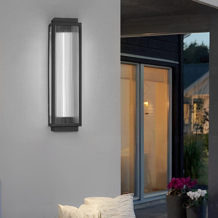 Durable Stainless Steel LED Outdoor Wall Light with Modern Design, Rustproof, High Brightness, Ideal for Porch and Exterior Decoration-ErisView-12