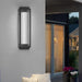 Durable Stainless Steel LED Outdoor Wall Light with Modern Design, Rustproof, High Brightness, Ideal for Porch and Exterior Decoration-ErisView-12