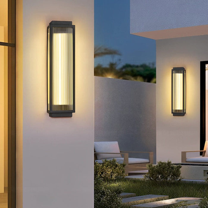 Durable Stainless Steel LED Outdoor Wall Light with Modern Design, Rustproof, High Brightness, Ideal for Porch and Exterior Decoration-ErisView-3