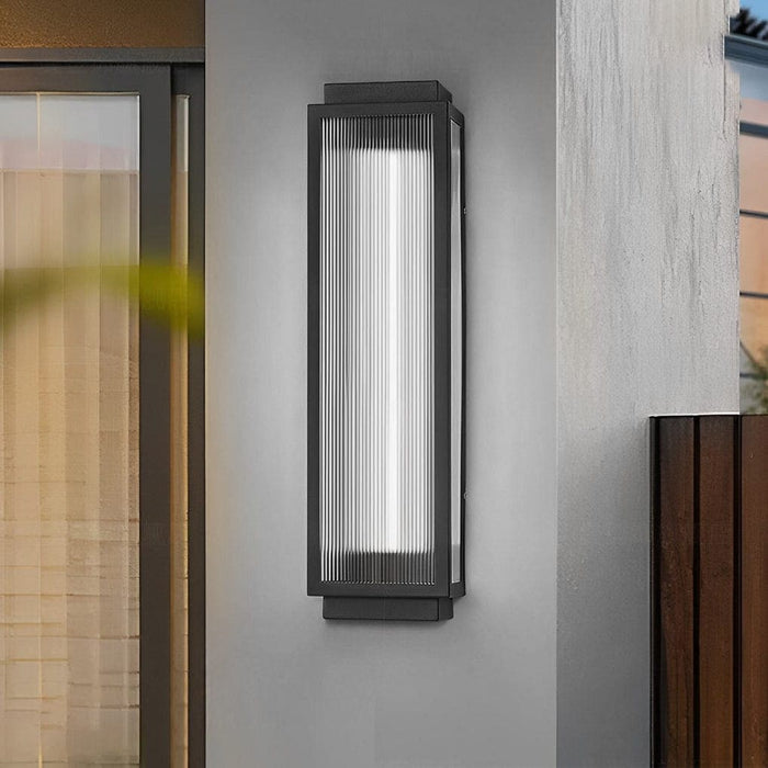Durable Stainless Steel LED Outdoor Wall Light with Modern Design, Rustproof, High Brightness, Ideal for Porch and Exterior Decoration-ErisView-4