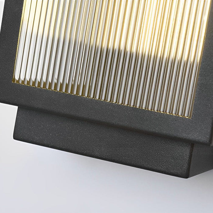 Durable Stainless Steel LED Outdoor Wall Light with Modern Design, Rustproof, High Brightness, Ideal for Porch and Exterior Decoration-ErisView-8