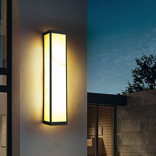 Durable Stainless Steel Outdoor Wall Light with Energy-Saving LED, Bright Light Color, and Sealed Design for Exterior Lighting and Yard Decor-ErisView-1